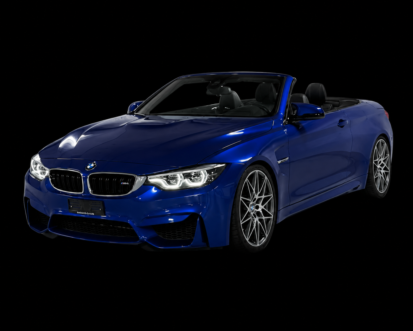 BMW M4 Cabrio · Blau