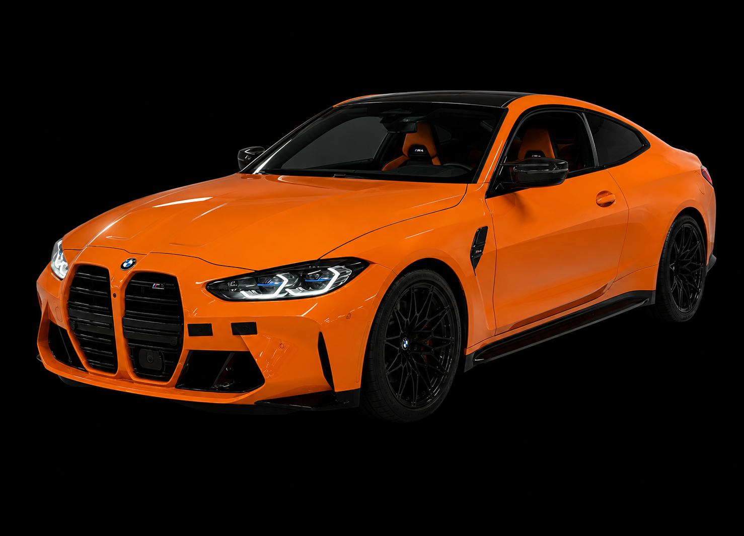 BMW M4 Competition · Orange
